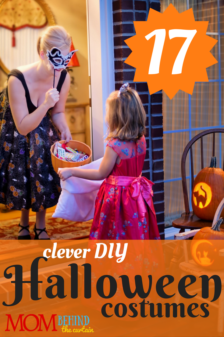 17 clever DIY Halloween costumes you can make! • Mom Behind the Curtain