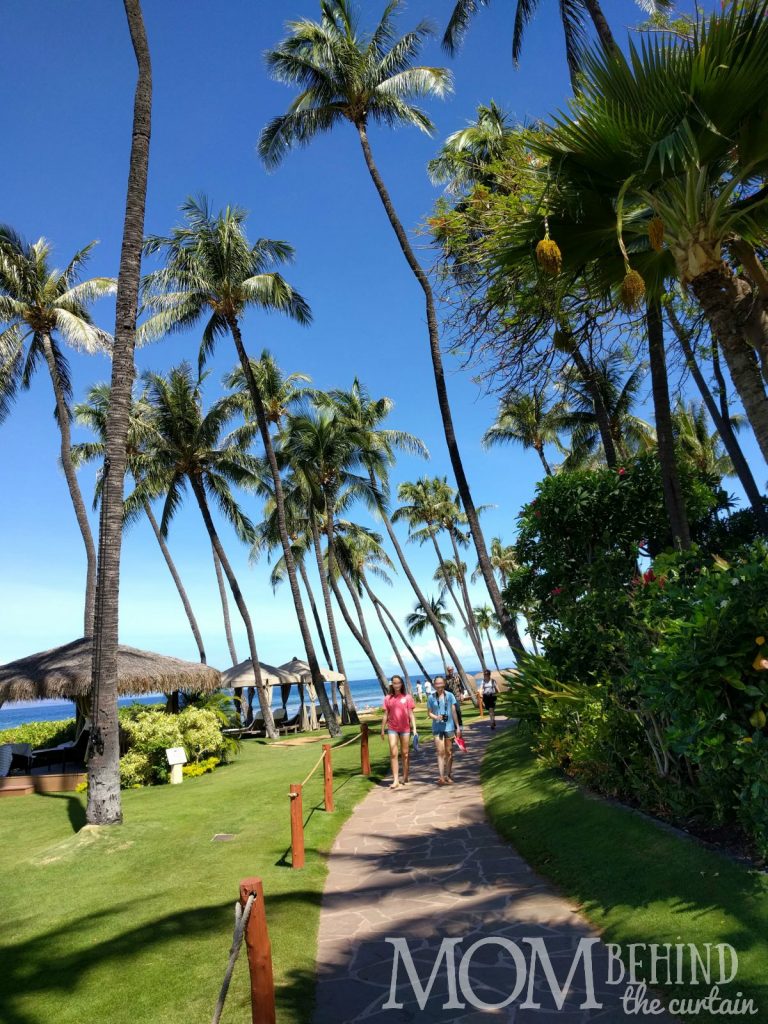 The best place to stay Maui - Hyatt Regency Resort beach walk