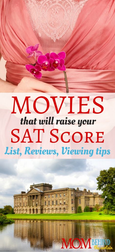 SAT study hack - You learn more when you're engaged when you read. Watching these great movies based on great literary novels can help raise your SAT score.