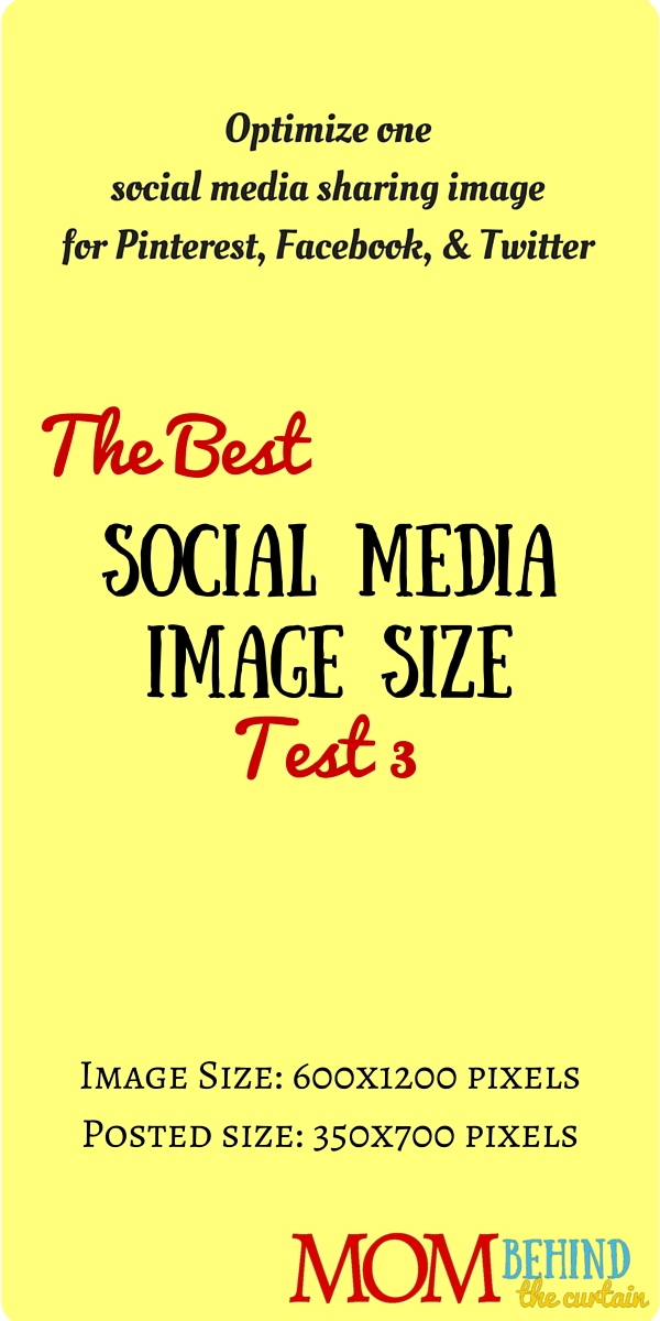 Test 2 of trying to find the best social media image size, a single image that will work for social sharing images on Facebook, Twitter, and Pinterest.